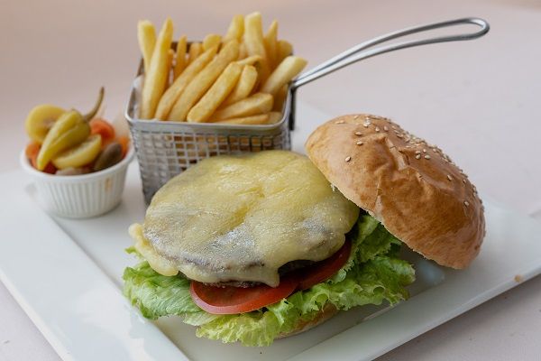Angus Beef Burger Sandwich