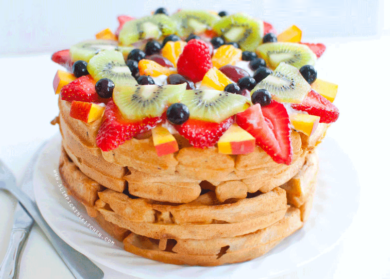 waffle ice cream