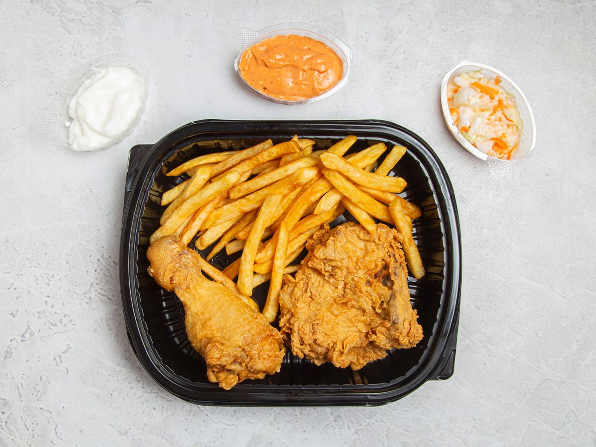 Anwar El Sham Broasted Chicken Meal