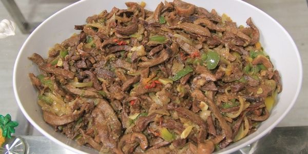 Bram Mazalika With Vegetables
