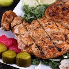 Boneless Chicken On Charcoal