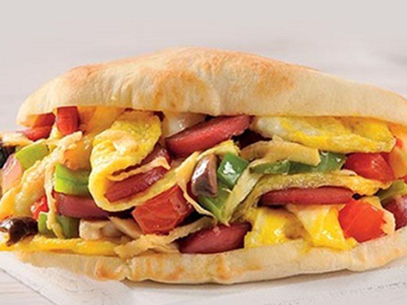 Apache Omelette Sandwich