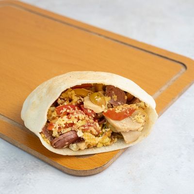 Apache Omelette sandwich