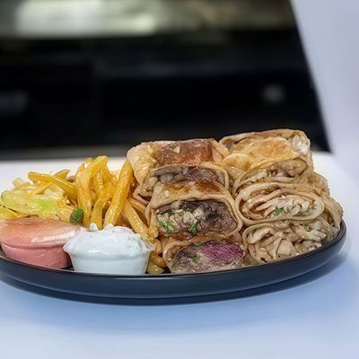 Arabic Shawarma Meal (Double) Meat