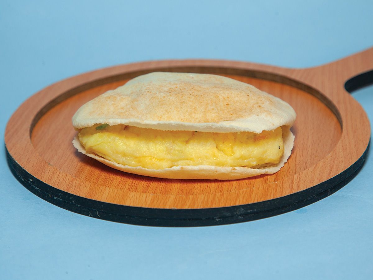 Puree Potato Sandwich With Cheddar Or Roumi