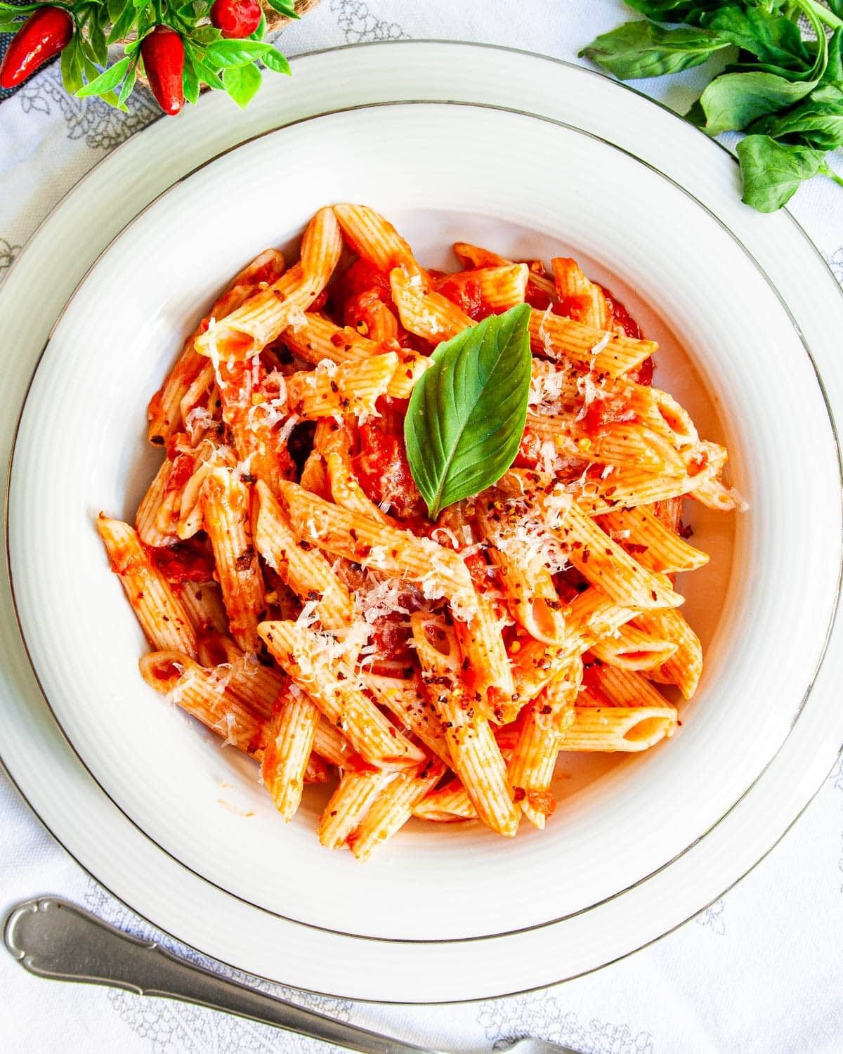 Arrabbiata Pasta