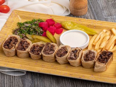 Arabic Beef Shawerma Meal