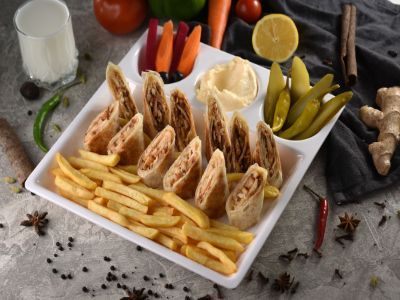 Arabic Chicken Shawerma Meal