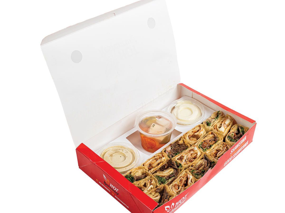 Double Arabic Shawarma Meal
