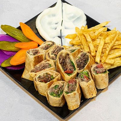 Arabic Meat Shawarma Meal
