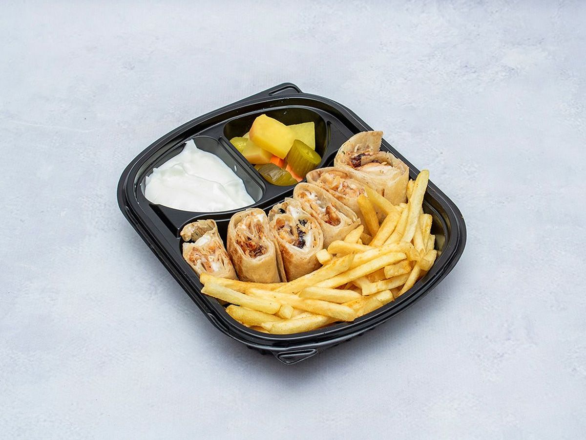 Arabic Shawarma Meal 6 Pieces