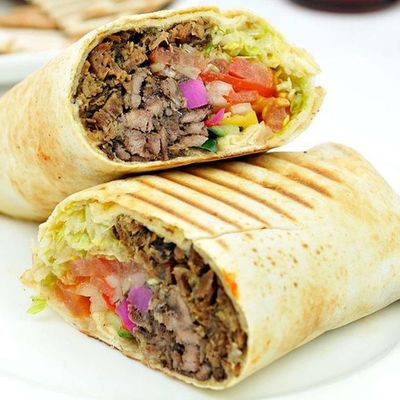 Arabic Shawerma Sandwich