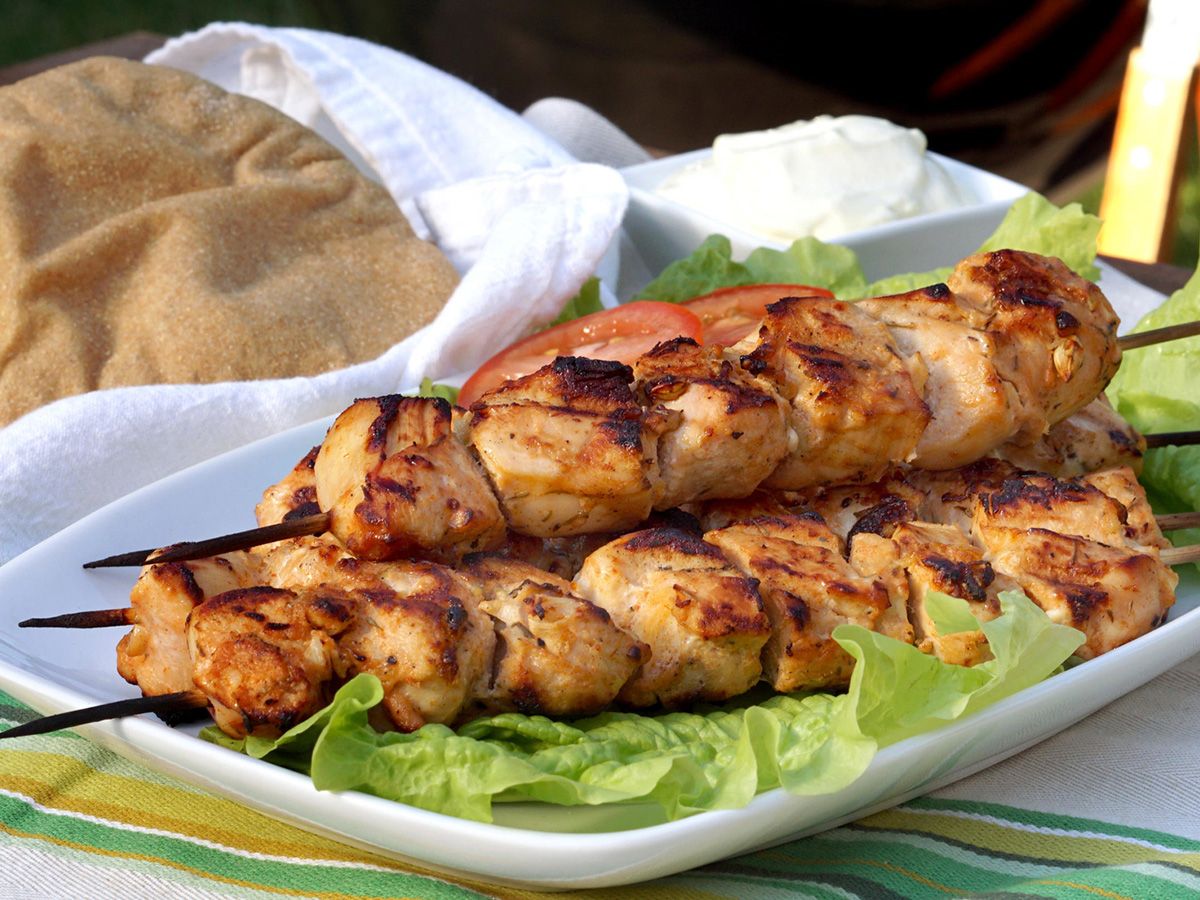 Arabic shish meal