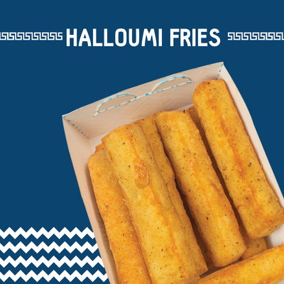 Fried Halloumi Fries Sticks