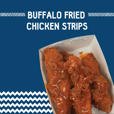 Buffalo Fried Chicken Strips