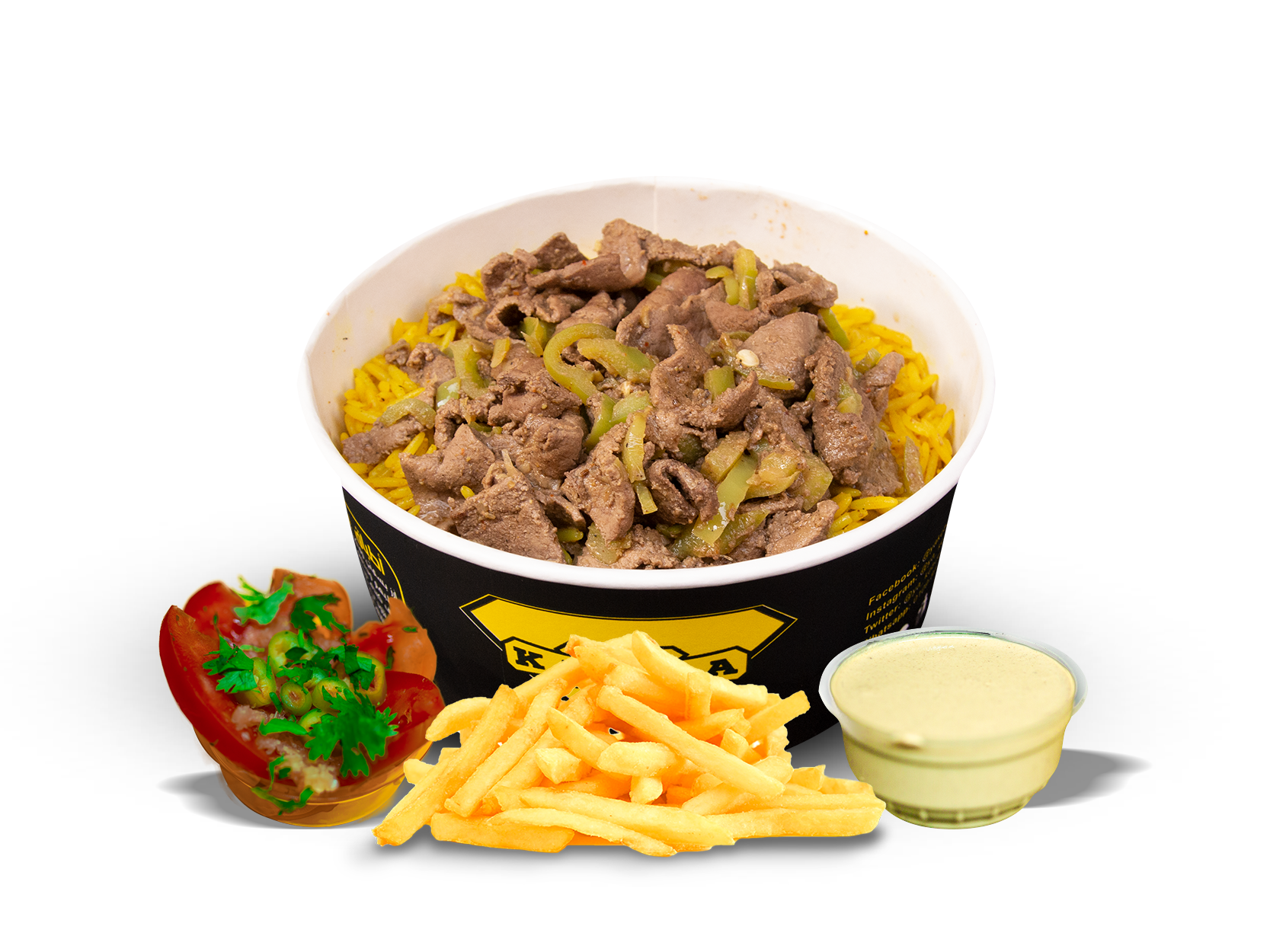 Basmati Rice Meal kebda Eskndrani