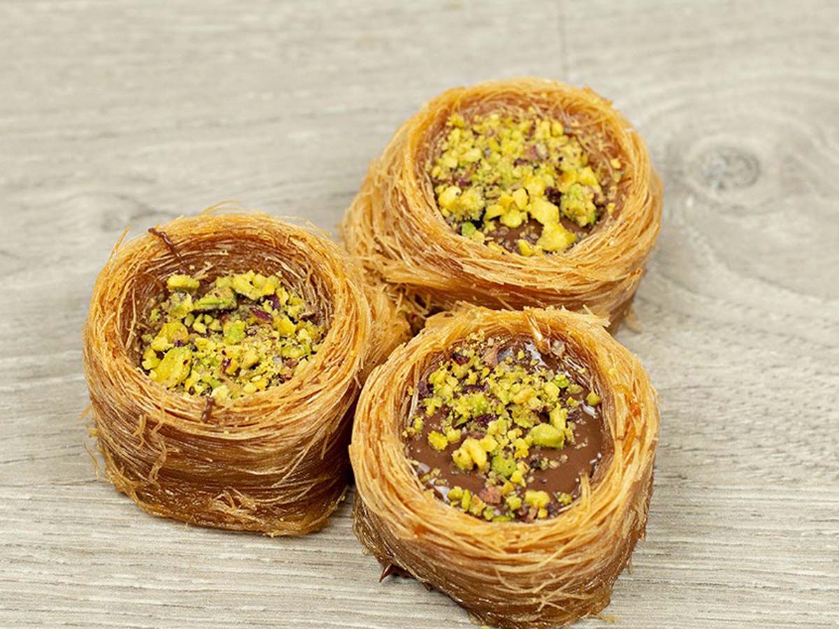 Konafa asawer nutella