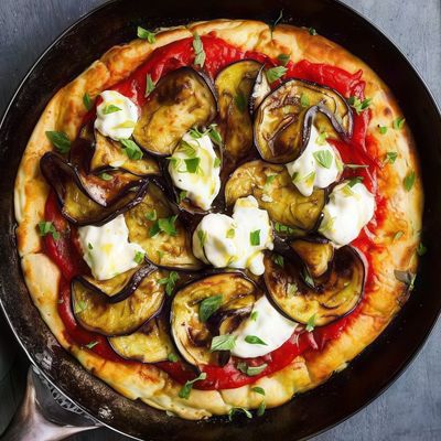 Aubergine Pizza