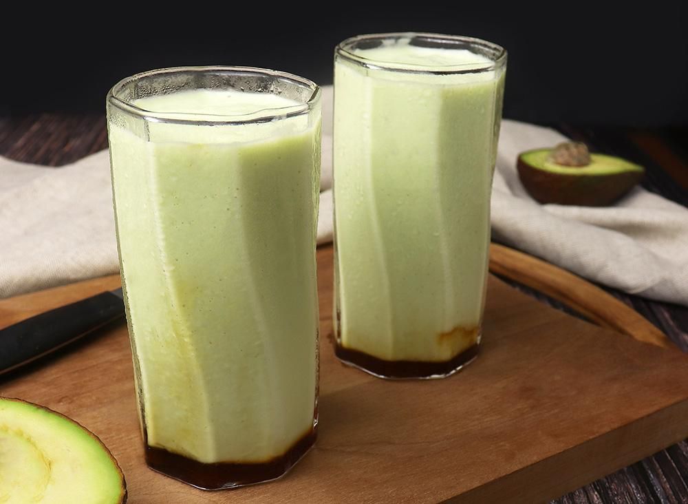 Avocado With Honey Juice