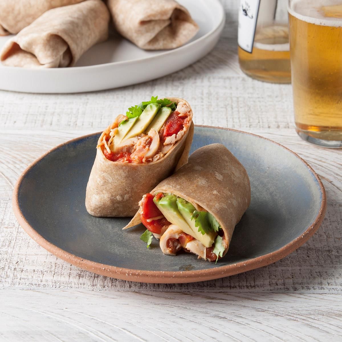 Avocado Chicken Wrap
