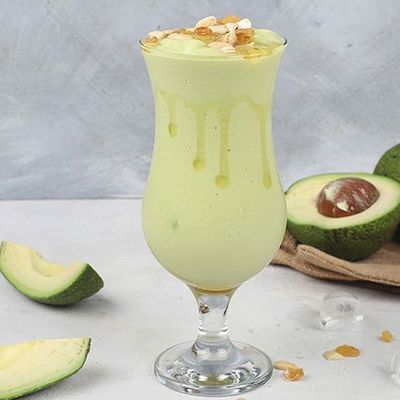 Avocado with Cashews or Hazelnuts