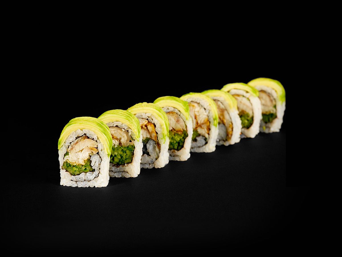 Avocado Caterpillar Roll 8 pieces