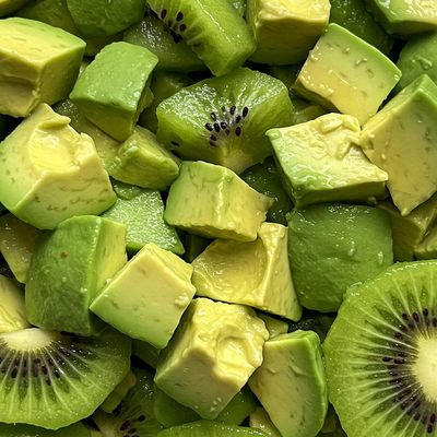 Avocado Kiwi Pieces