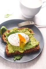 Avocado Poached Eggs