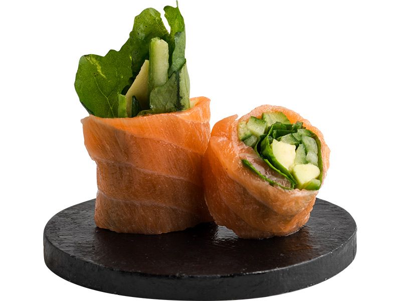 Avocado Salmon Rocket Roll