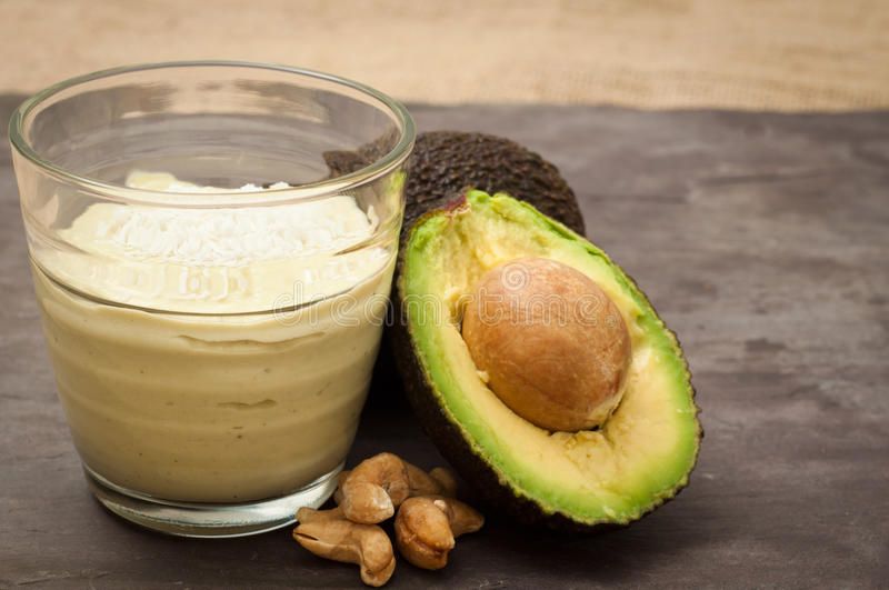 Avocado With Cashew And Hazelnut Juice