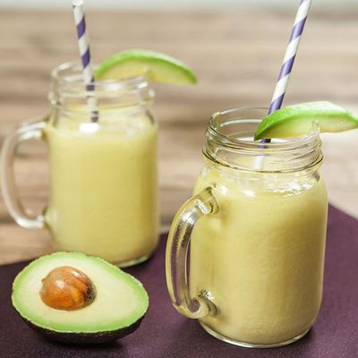 Avocado With Coconut Juice