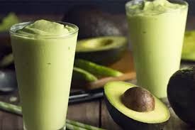 Avocado With Honey Juice