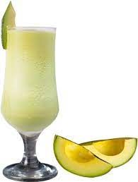Avocado With Milk And Honey Juice