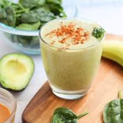 Avocado With Peanut Putter And Banana