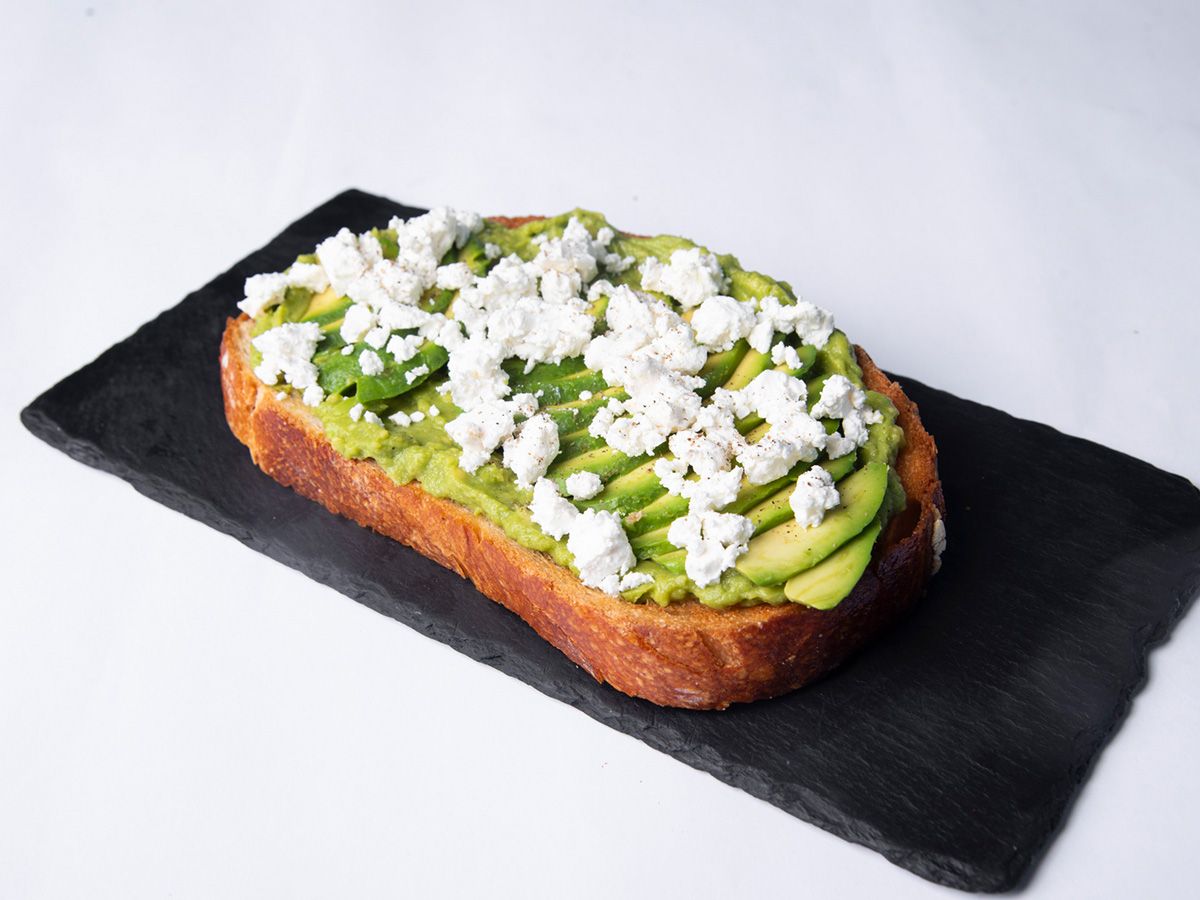 Avocado and Feta Cheese Toast