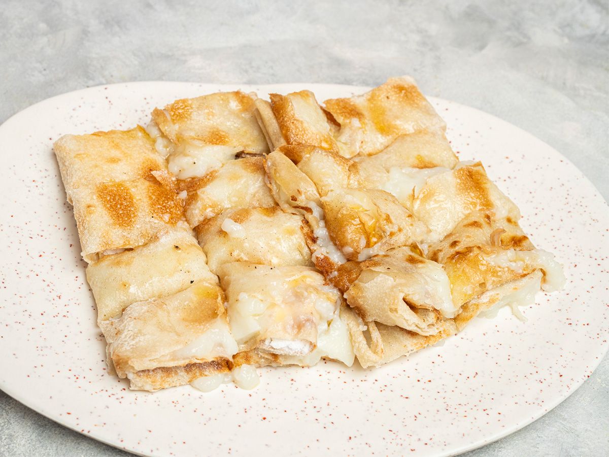 Custard And Basbousa Pie