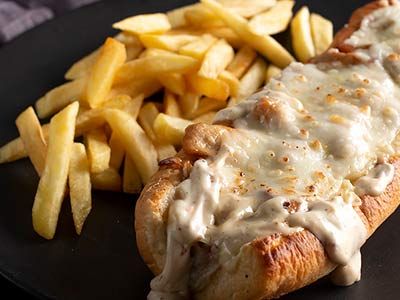 White BBQ Chicken Sub