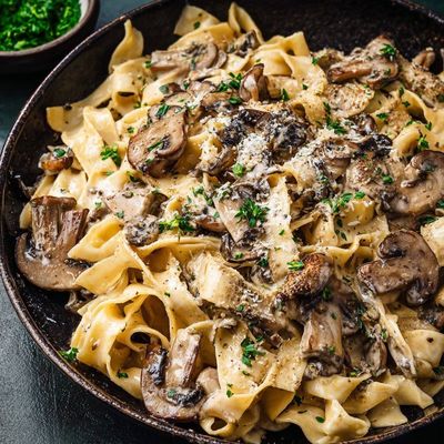 Truffle Mushroom Pasta