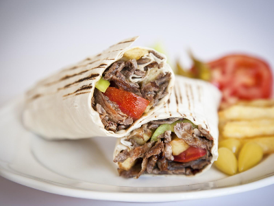 X large Meat Shawerma syrian sandwich