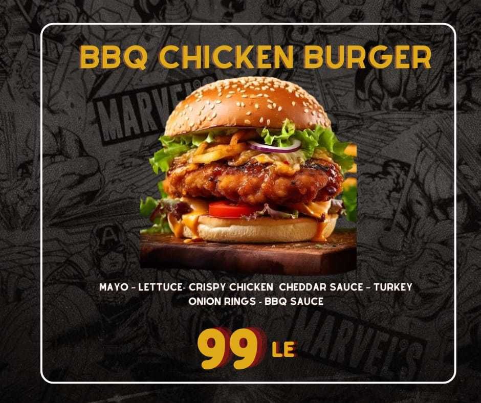 BBQ Chicken Burger