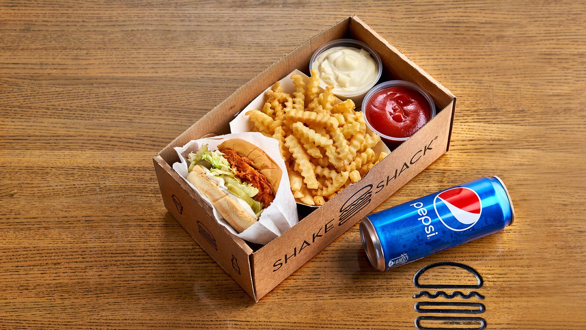 Shake Shack delivery service in Kuwait Talabat