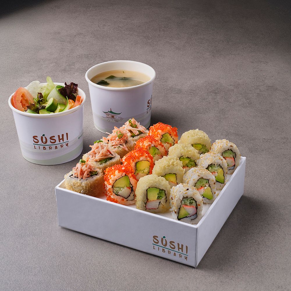 Sushi Library delivery service in UAE | Talabat