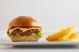 OB - Classic cheese burger - كلاسيك تشيزبرجر