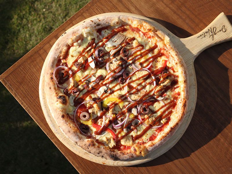 Chicken BBQ Pizza