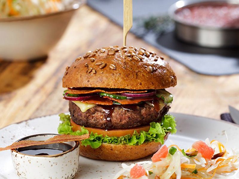 Bbq Beef Burger Sandwich