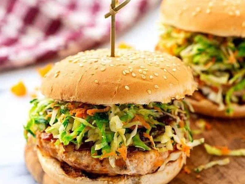 BBQ Beef Chicken Burger