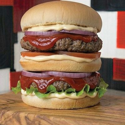 Double BBQ Beef Burger