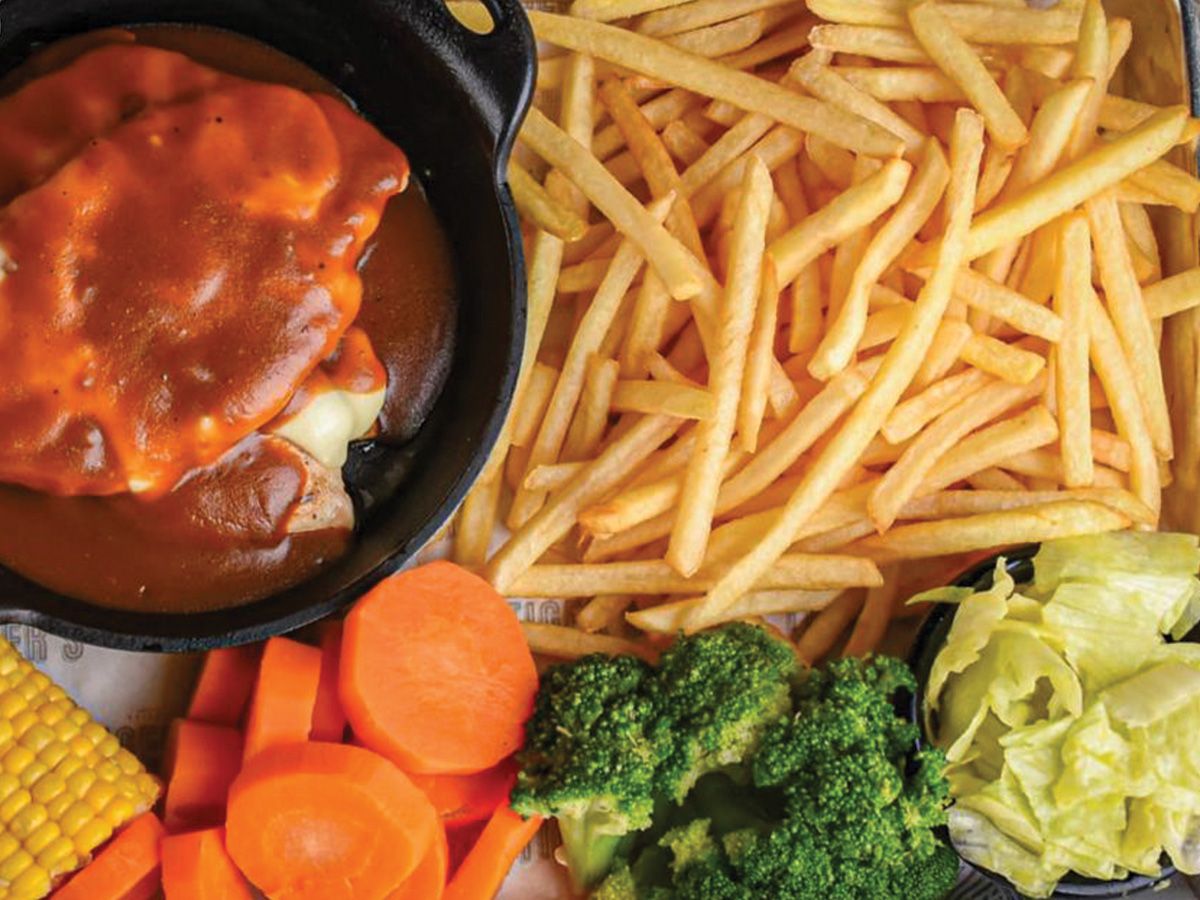 BBQ Chicken Cheese Meal