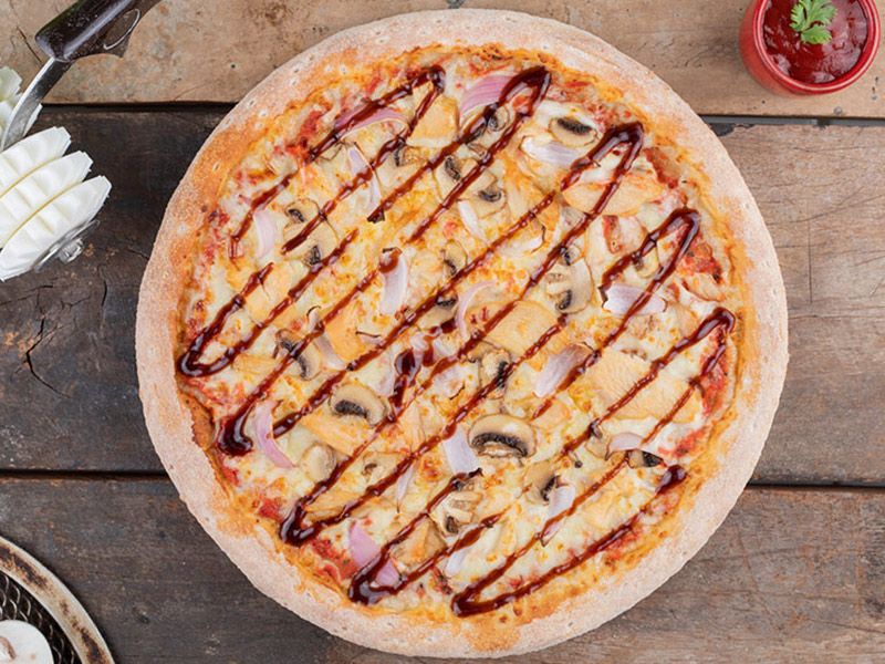 Chicken With Barbecue Sauce Pizza
