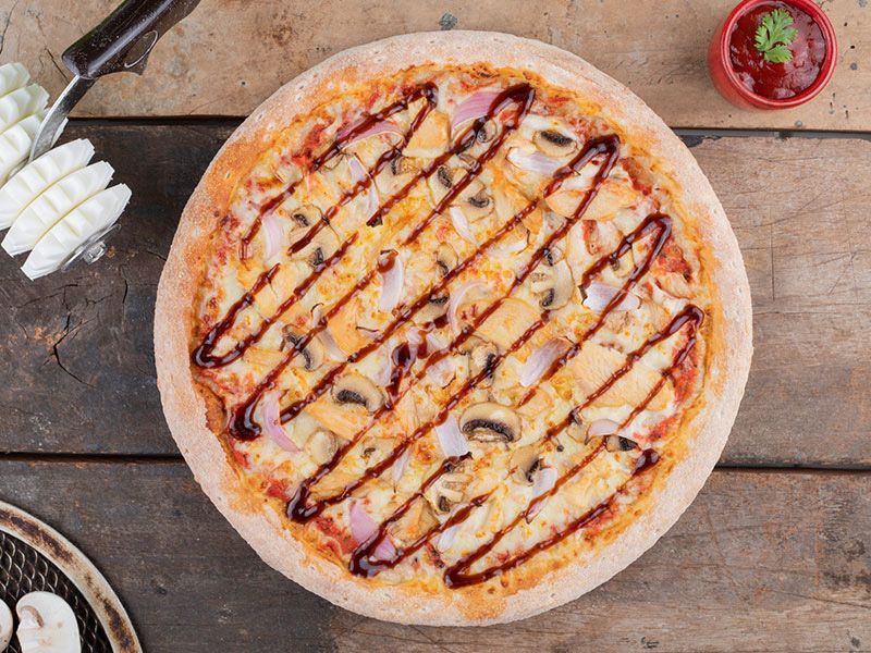 Chicken Barbecue Pizza